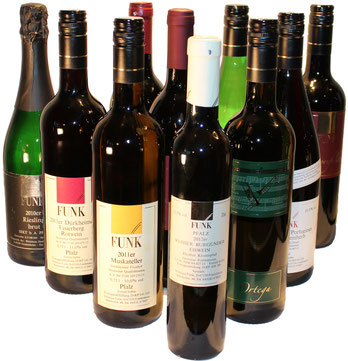 Trockene weiße und rote Qualitäts- und Prädikatsweine sowie feinherbe und milde weiße Weine oder trockene Rotweine aus der Pfalz - Wein Hicks
